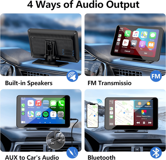Carlink – Draadloos Apple CarPlay & Android Auto-scherm