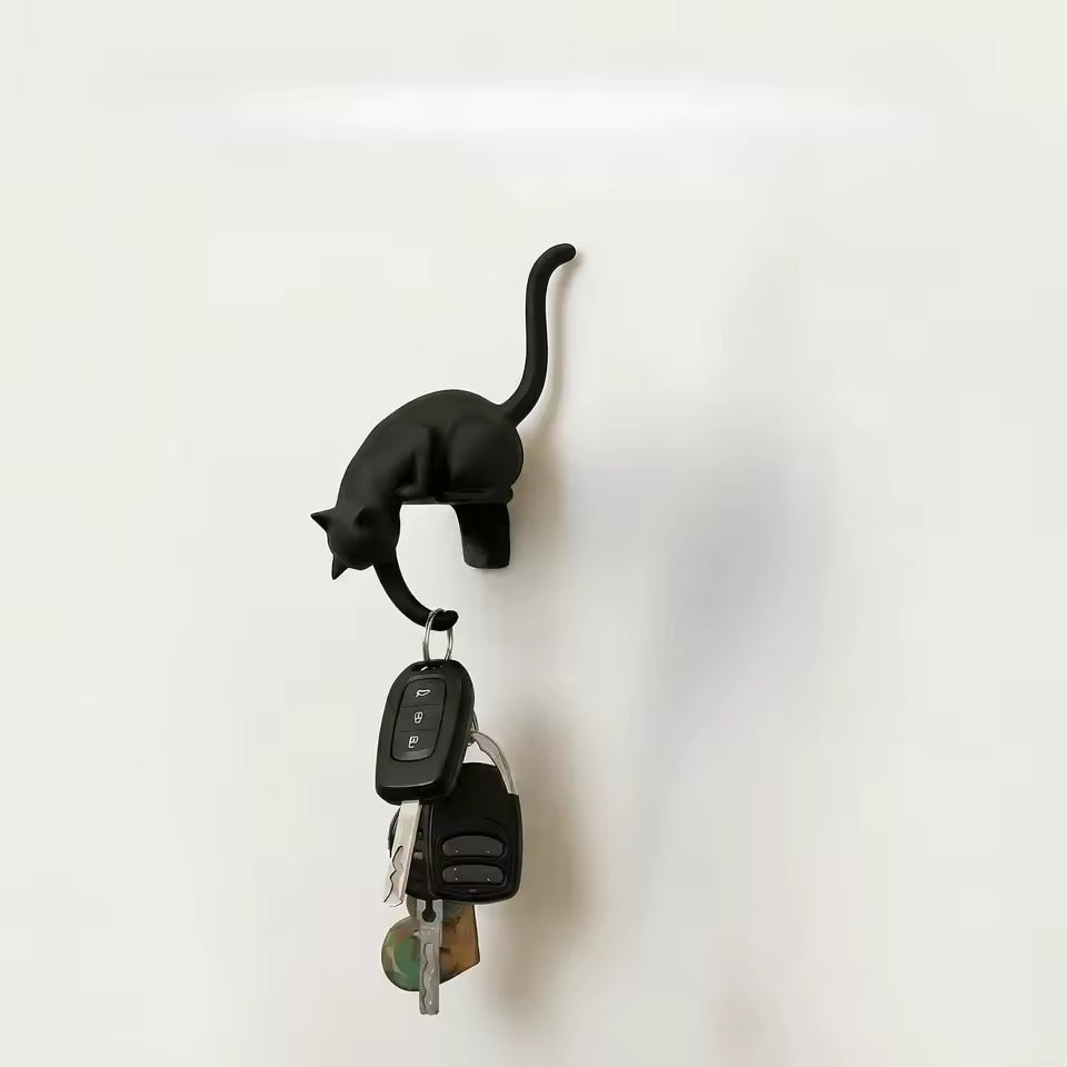 FelineHooks™ | Decoratieve 3D Kattenhaak