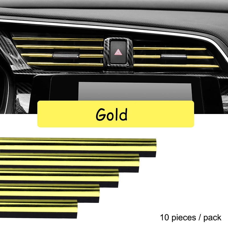 Chroom Styling Afwerking Auto Ventilatie Trim