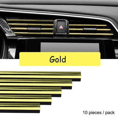 Chroom Styling Afwerking Auto Ventilatie Trim