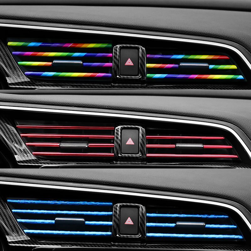 Chroom Styling Afwerking Auto Ventilatie Trim