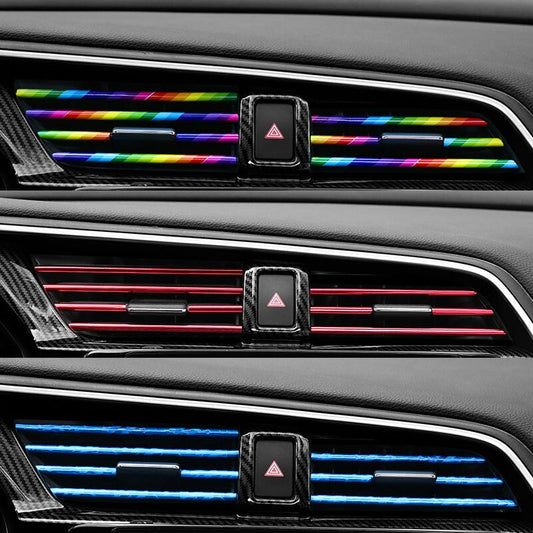Chroom Styling Afwerking Auto Ventilatie Trim