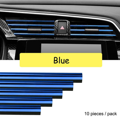 Chroom Styling Afwerking Auto Ventilatie Trim