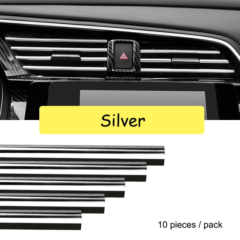 Chroom Styling Afwerking Auto Ventilatie Trim
