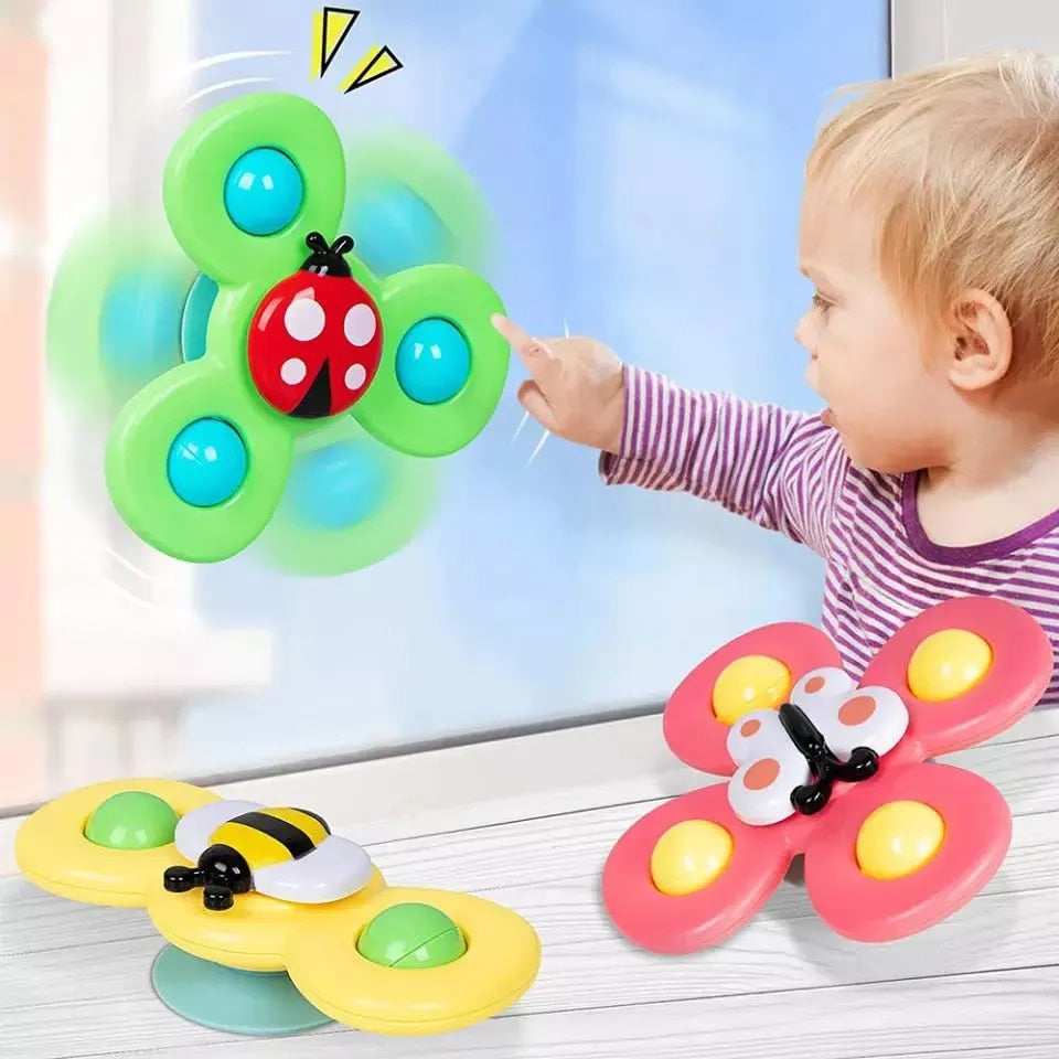 SpinnerToy –  Zacht Zuigend Sensorisch Friemelspeelgoed