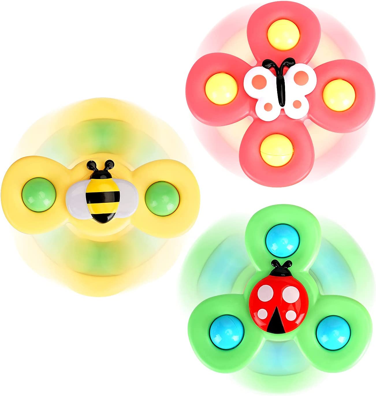 SpinnerToy –  Zacht Zuigend Sensorisch Friemelspeelgoed