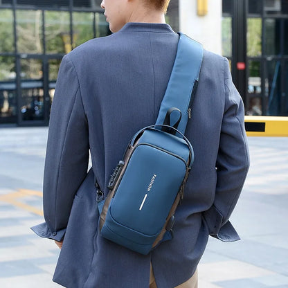 Cross Bag | Nieuw Design Crossbody SideBag Anti-Theft met Lader