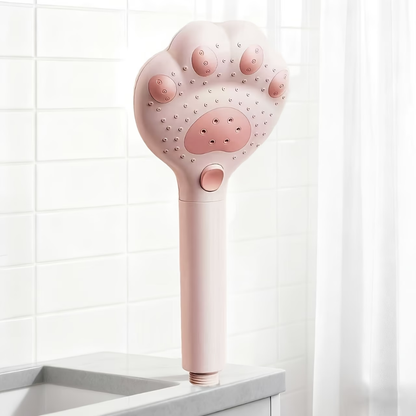 Pawsome Spa | Kattenpoot Douchekop met Massagestand