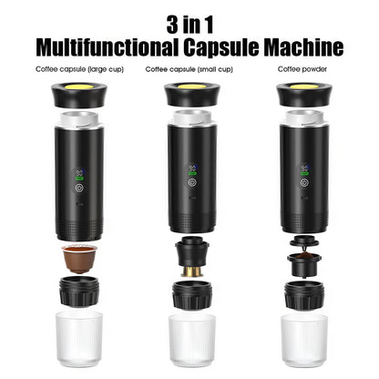 NÖVA™ Draagbare Espressomachine 3-in-1 – Oplaadbaar & Zelfverwarmend