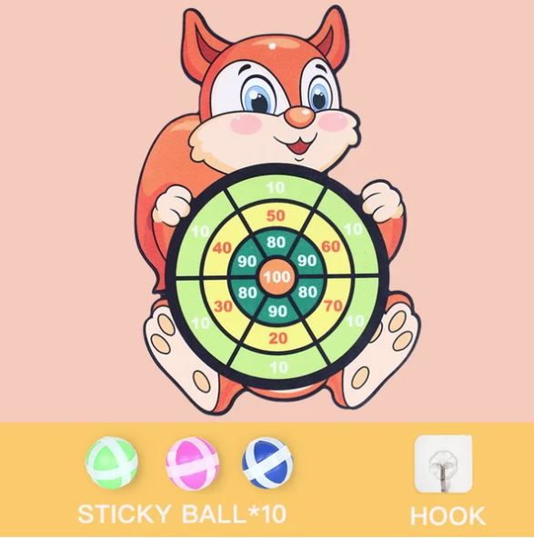 Cartoon Dart Bord Spel
