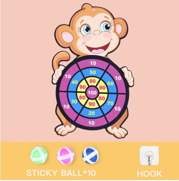 Cartoon Dart Bord Spel