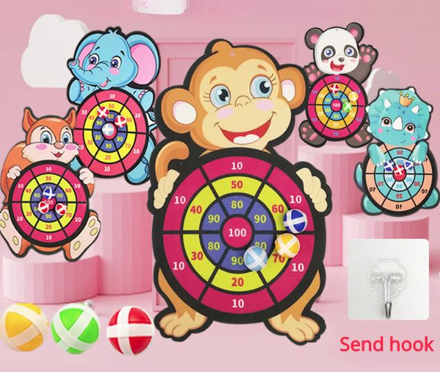 Cartoon Dart Bord Spel