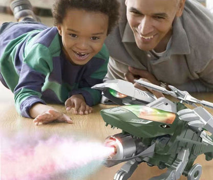 Dino - LED Transformerende Dinosaurus Helikopter Speelgoed