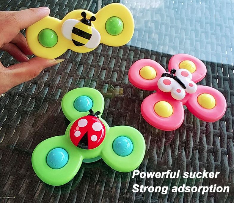 SpinnerToy –  Zacht Zuigend Sensorisch Friemelspeelgoed