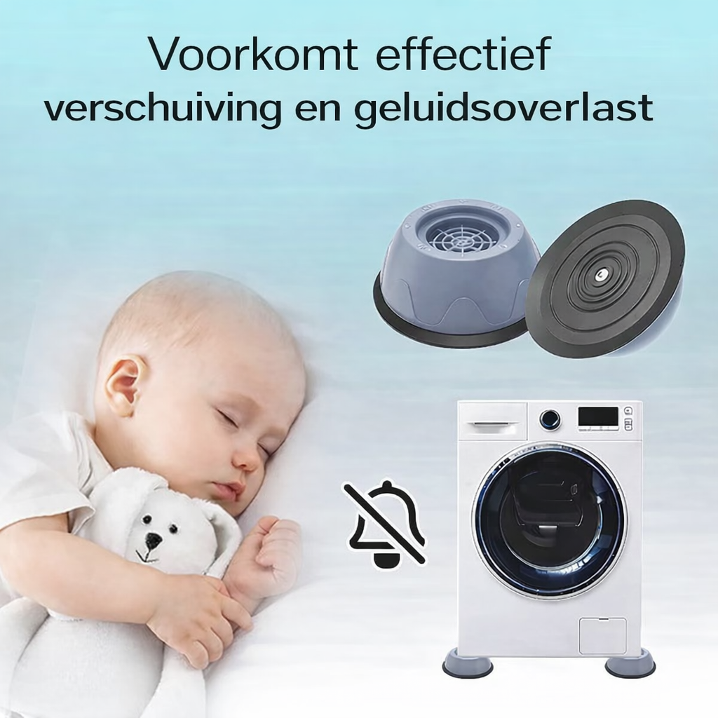 SilentWash™ |  Zeg Vaarwel Tegen Lawaai en Trillingen