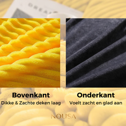 Fluwelen Fleece Dekbedovertrek | Extra warm deze koude dagen!