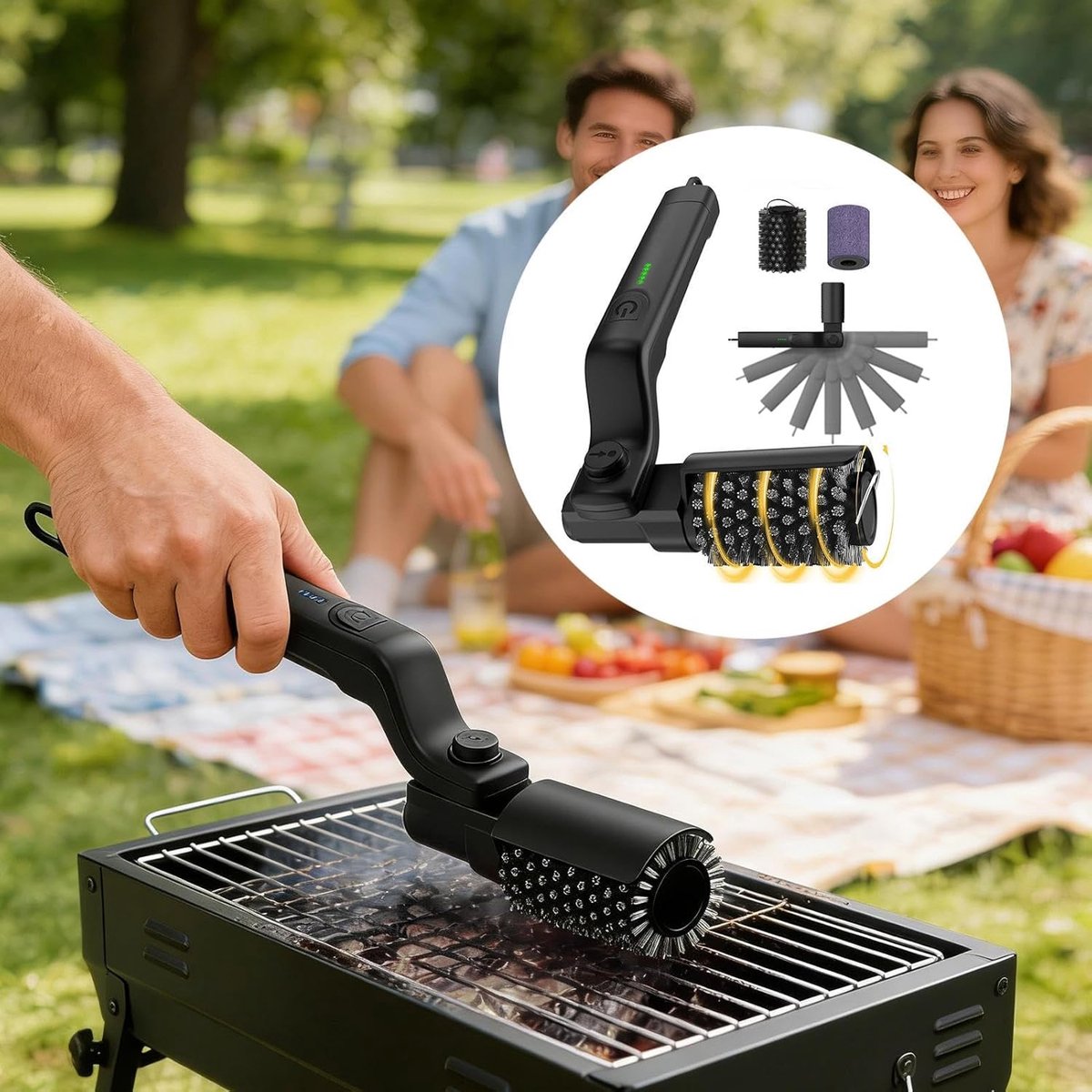 GrillMaster™ Elektrische BBQ Reiniger