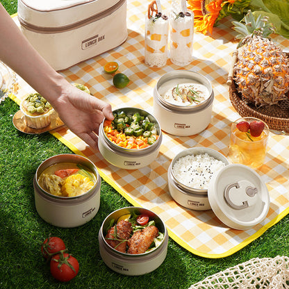 MealBox - Draagbare Geïsoleerde Maaltijdcontainerset