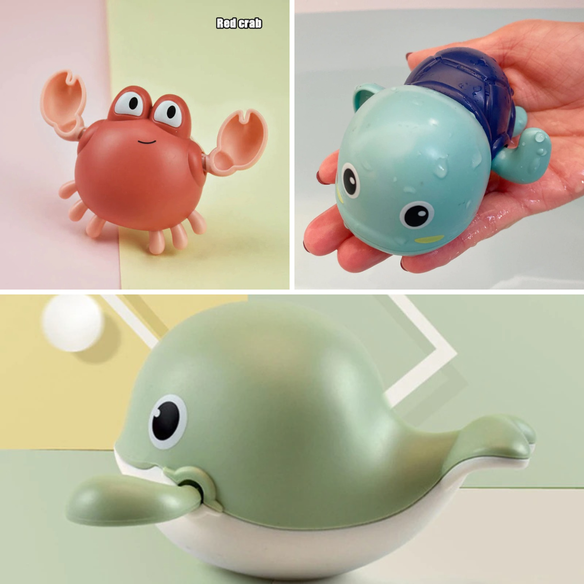 Bath Buddies - Zwemmende Zeedieren