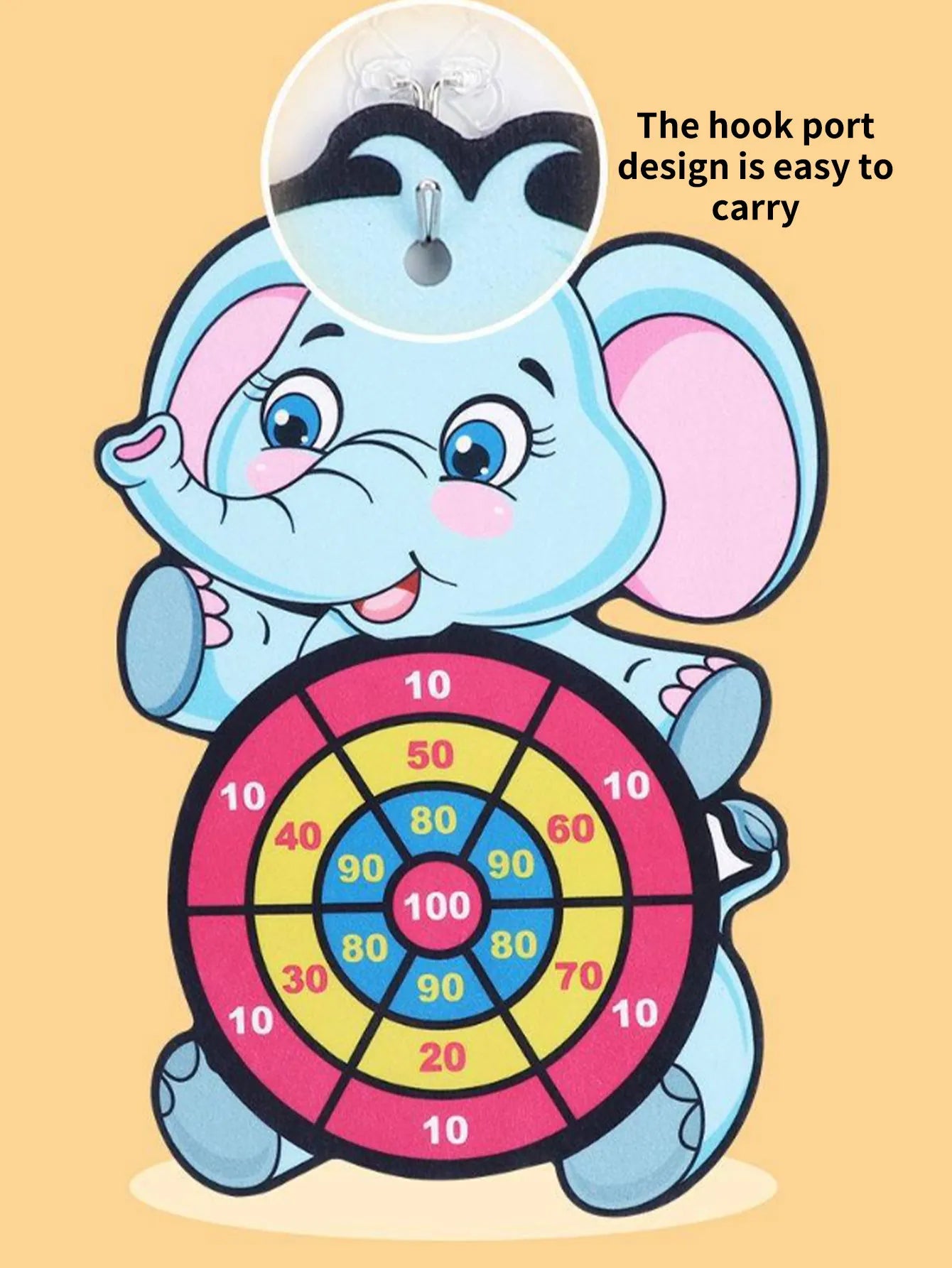 Cartoon Dart Bord Spel