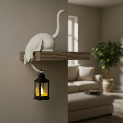 FelineHooks™ | Decoratieve 3D Kattenhaak