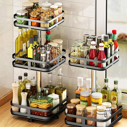 RotatingRack - 360° Draaibaar Multifunctioneel Opbergrek
