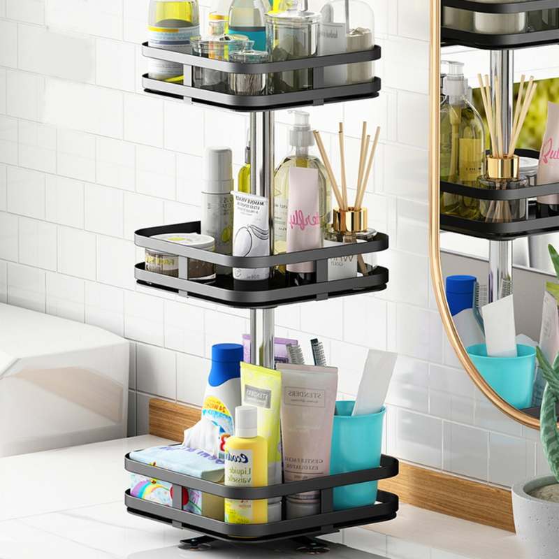 RotatingRack - 360° Draaibaar Multifunctioneel Opbergrek