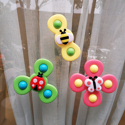 SpinnerToy –  Zacht Zuigend Sensorisch Friemelspeelgoed