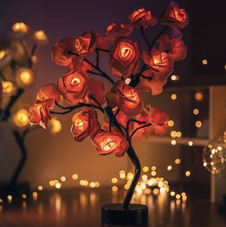Rose - Voor Altijd Boom Lamp