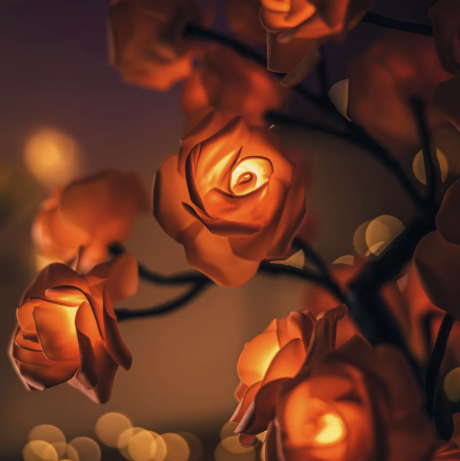 Rose - Voor Altijd Boom Lamp