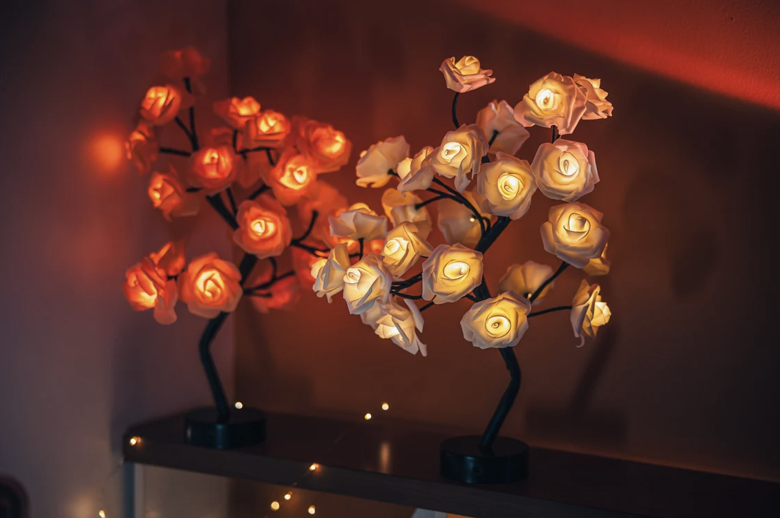 Rose - Voor Altijd Boom Lamp