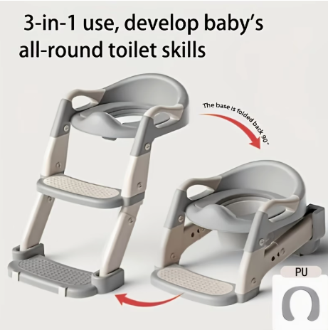 KiddieLoo Pro | 3-in-1 Opvouwbare Toilettrainer & Potje