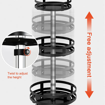 RotatingRack - 360° Draaibaar Multifunctioneel Opbergrek
