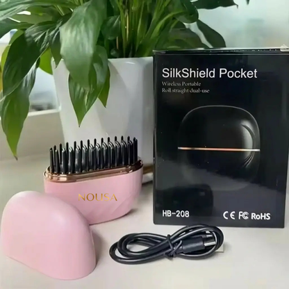 SilkShield™ Pocket 2025 Draadloze Mini Stijlborstel