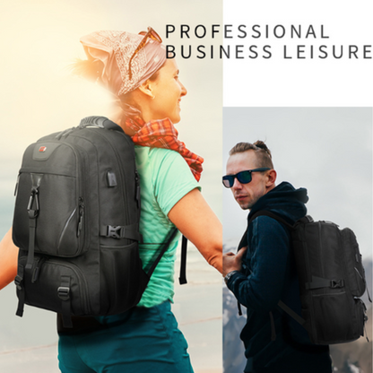 Travel Backpack - Uitbreidbare Rugzak Met Grote Capaciteit