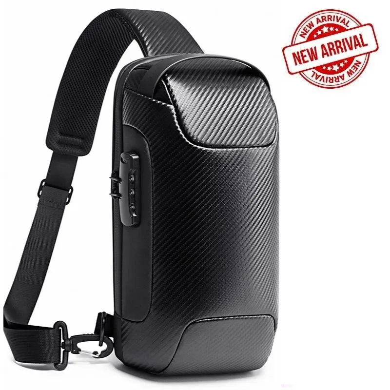 Cross Bag | Nieuw Design Crossbody SideBag Anti-Theft met Lader