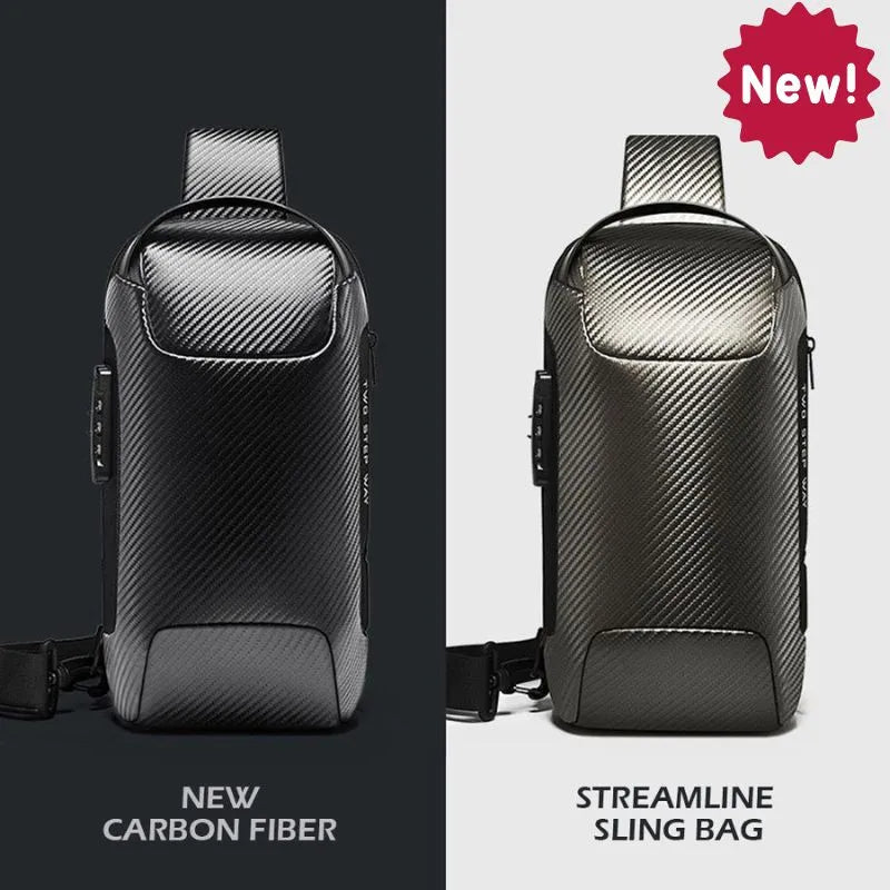 Cross Bag | Nieuw Design Crossbody SideBag Anti-Theft met Lader