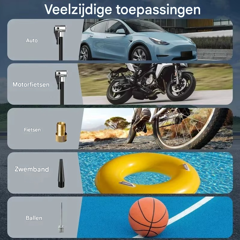 AirPump™  Bespaar direct op brandstof en luchtkosten
