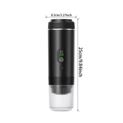 NÖVA™ Draagbare Espressomachine 3-in-1 – Oplaadbaar & Zelfverwarmend