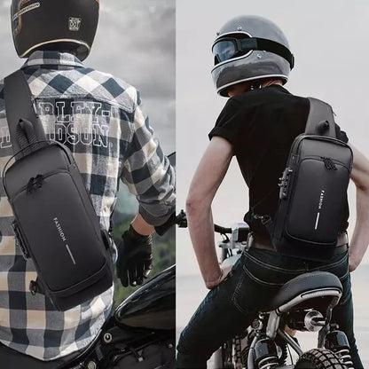 Cross Bag | Nieuw Design Crossbody SideBag Anti-Theft met Lader