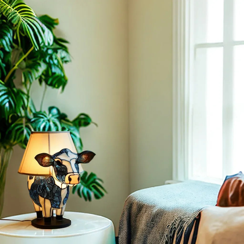 Avelore | Koe Tafellamp met Warm Licht
