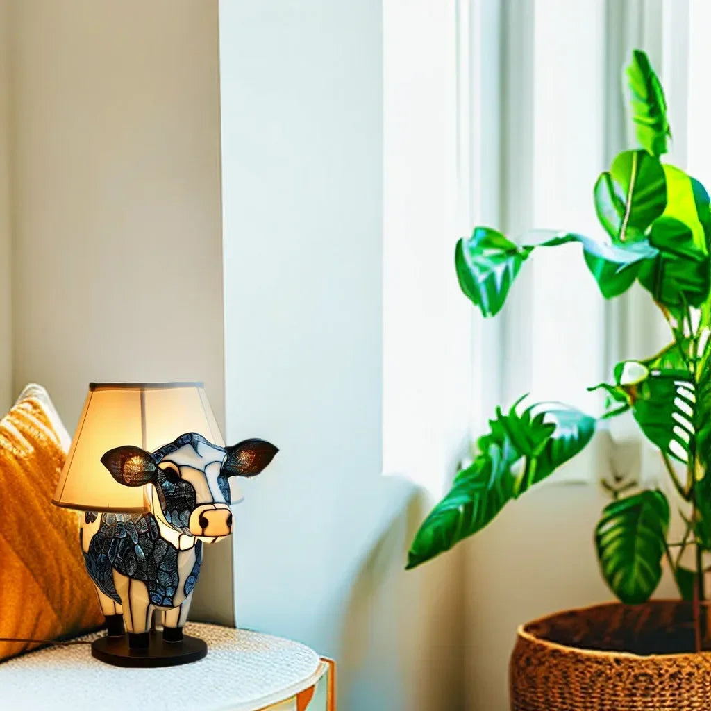 Avelore | Koe Tafellamp met Warm Licht