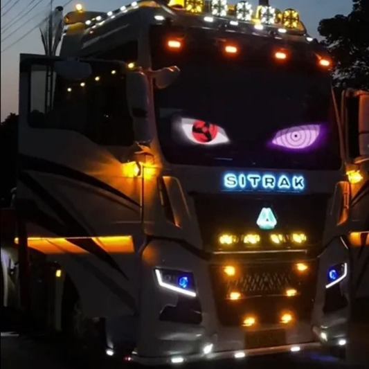 NightRider™ Matrix LED Display | Devil Eyes, Teksten & Animaties via App en Afstandsbediening