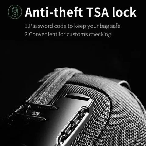 Cross Bag | Nieuw Design Crossbody SideBag Anti-Theft met Lader